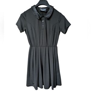 Killstar Malice Skater Dress Black Size Small